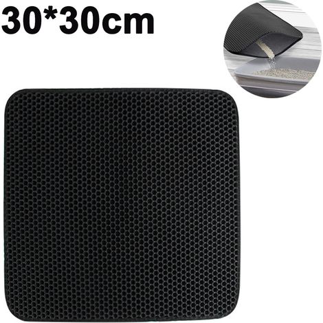 1 Tapis de litière, double couche, imperméable, EVA souple, pour chat et chiot (1/5)
