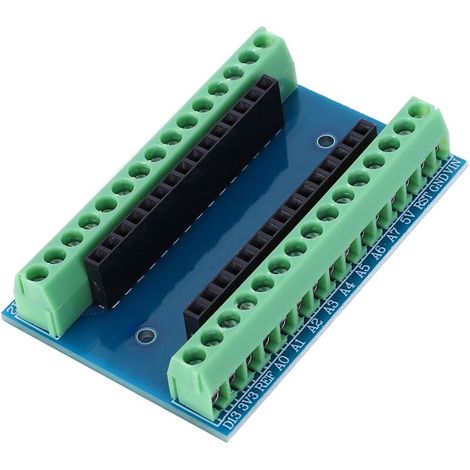 1 Pièce Shield d'Extension V3.0 pour Arduino Nano - Connecteur d'Adaptation et Broches (1/5)