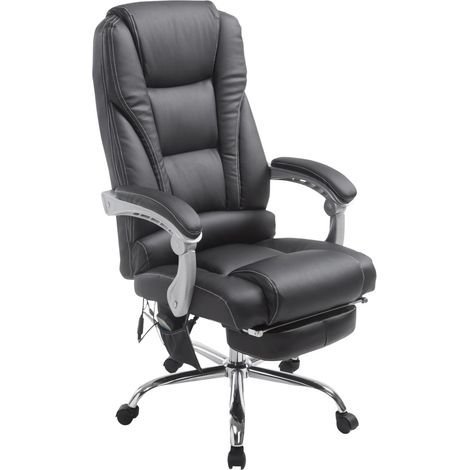 Silla De Oficina Pacific Con Función Masaje Negro (1/5)
