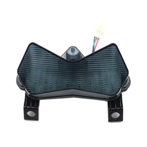 Luz trasera LED integrada, intermitente de 12 V compatible con Kawasaki Ninja ZX-6R Z750S ZX-6RR / ZX600 2003-2004 (1/5)