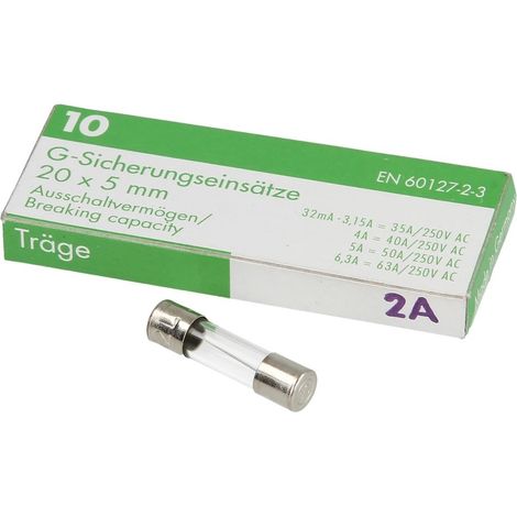 Fusible à action retardée 2A 250V
