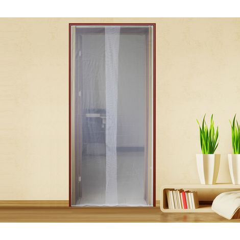 Zanzariera Anti Zanzare con Biadesivo 150x250 per Porte Finestra Bianco (1/3)