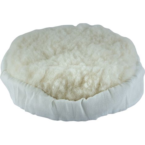 Draper 58667 175mm Lambswool Polishing Bonnet for Buffer and Polishing Machines (1/5)