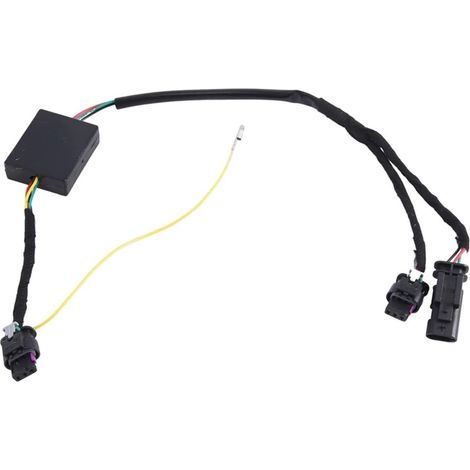Adatto per cavo connettore faro nero Cavo connettore faro ABS per Tesla Model 3/Y 2019-2022 spina (1/5)