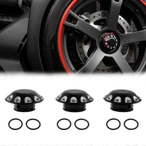 Ensemble de 5 pièces comprenant des cache-essieux et des couvercles de roulements de roue en aluminium, compatibles avec tous les modèles Ryker. (1/4)