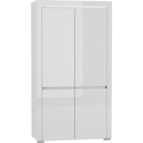 Armadio 2 ante Kasla bianco 195cm (1/3)