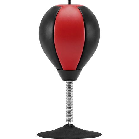 Sac de Frappe de Bureau,Punchingball de Table à Ressort Renforcé,Stress Buster Bureau Perforation Boule,Convient au Bureau et à la Maison (1/5)