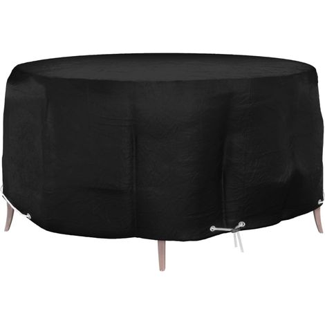 Garden Furniture Cover 10 Eyelets Ø260x90 cm Round vidaXL