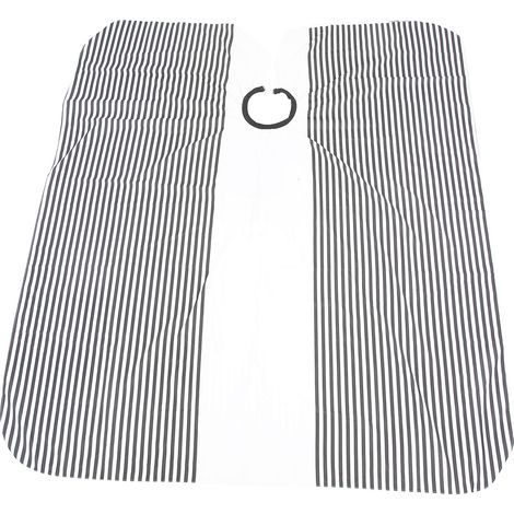 Cape professionnel anti‑statique pour coiffure, robe de barbier unisexe, tablier de salon de coupe cheveux (1/5)