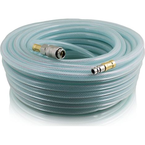 BITUXX® Tubo ad aria compressa 1/4” (6,33 mm) connettore per aria compressa, tubo di aria compressa (1/2)