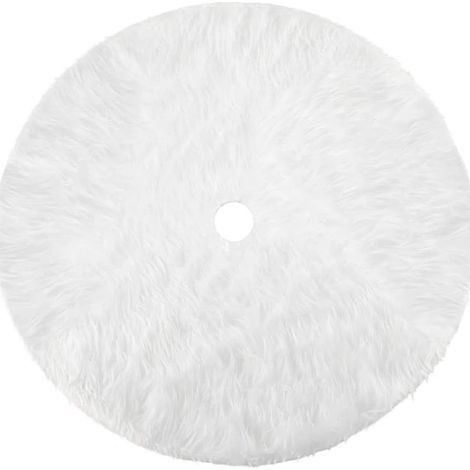 Tapis de sapin de Noël en peluche, décorations de Noël en fausse fourrure, KLB (1/5)