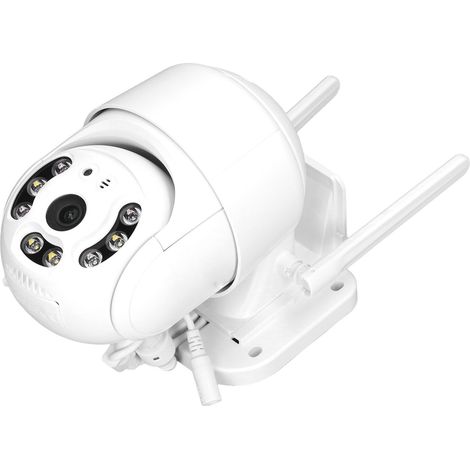 Caméra de sécurité extérieure étanche, angle réglable, HD 1080p, interphone bidirectionnel, Wi-Fi, CCTV pour la protection de la maison (1/5)