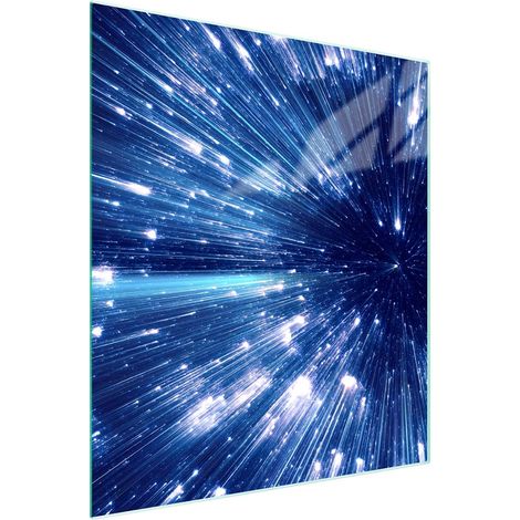 Glasschneidebrett 45x52 Himmelblau (1/5)