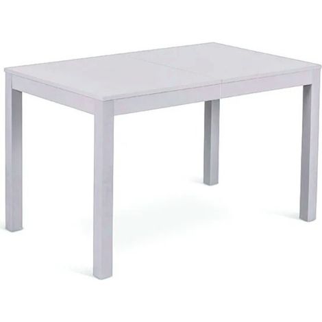 Belfort, Tavolo allungabile con top in melaminico Grigio chiaro (80cm X 130/210cm H. 76cm) Duzzle (1/4)