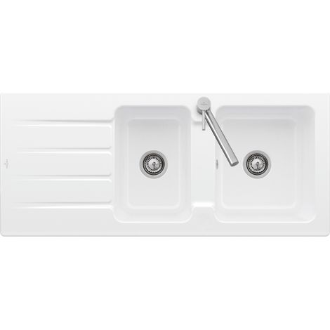 VB Einbauspüle Architectura 80 338000 1160x510mm Rechteck Pure Black (1/2)