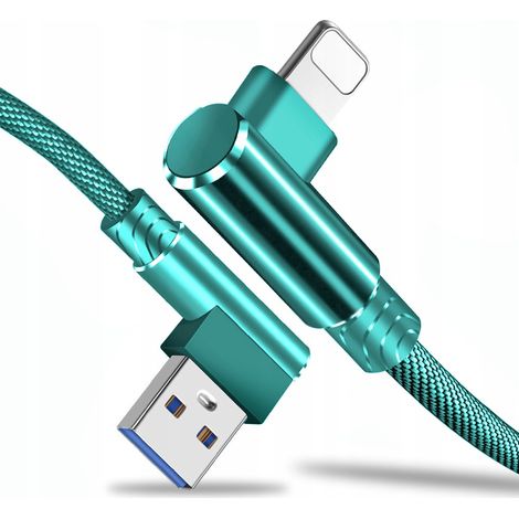 Câble de charge rapide Koanni kb19MINT coudé à 90° pour iPhone