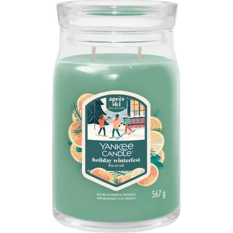 Yankee Candle - Grande bougie Fêtes de Noël (1/5)