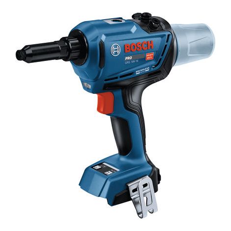 Pistola rivettatrice a batteria Bosch GRG 18V-16 senza batteria né caricabatterie, in confezione di cartone (1/5)