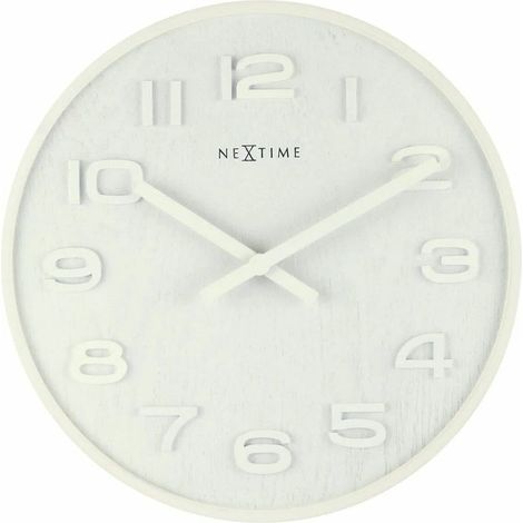 NeXtime 3096WI reloj de mesa o pared Reloj de cuarzo Círculo Blanco (1/3)