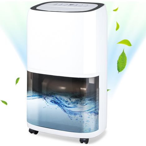 SWANEW Deumidificatore elettrico silenzioso 20 l/giorno. serbatoio dell'acqua da 5.5 l. per 20-30㎡ (1/5)