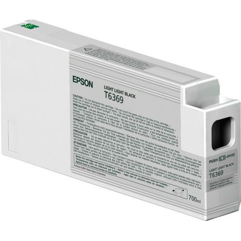 Epson Singlepack Light Light Black T636900 UltraChrome HDR 700 ml cartouche d'encre 1 pièce(s) Original Noir très pâle