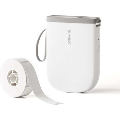 NIIMBOT D11H blanc + rouleau d'étiquettes, 300 dpi, jusqu'à 15 mm