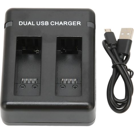 Chargeur Double Caméra Rapide USB Multifonction pour Batteries AHDBT-501 601 701 801 (1/5)