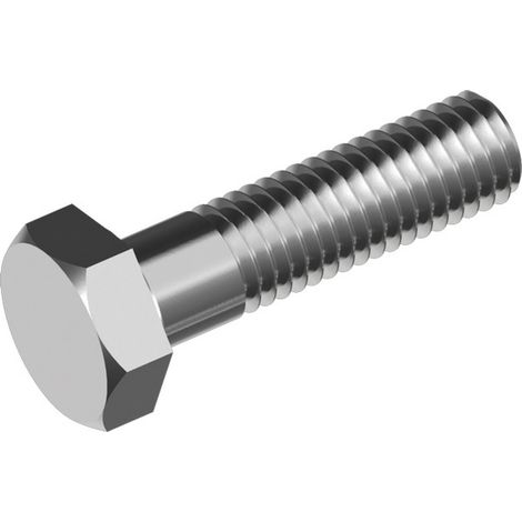 Reidl DIN 931 Sechskantschraube mit Schaft M 8 x 130 A4-80 blank