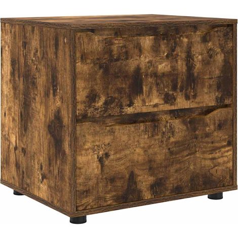 Maison Exclusive - Armadio Rovere fumé 60 x 48 x 57 cm Legno multistrato