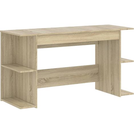 Maison Exclusive - Schreibtisch Sonoma-Eiche 140x50x75 cm Holzwer