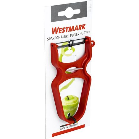 Weck Spargel- und Gemüseschäler "U-Typ" (Sparschäler für Obst und Gemüse) 6819 (1/2)