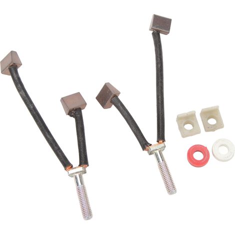Jeu de balais carbone pour treuil ATV, sortie de puissance renforcée, vitesse accrue, compatible treuils 2000 à 5000 lb, kit de remplacement haute performance (1/5)