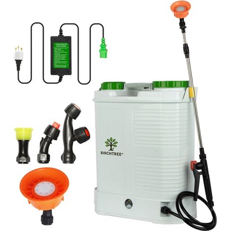 BIRCHTREE 16L Electric Knapsack Backpack Sprayer