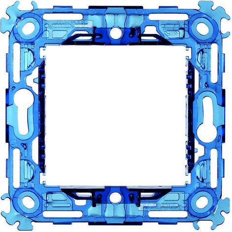 Supporto Telaio Per Serie Civile ETTROIT Serie Venus Compatibile Con Vimar Arke (2 Moduli Per Scatola 502)
