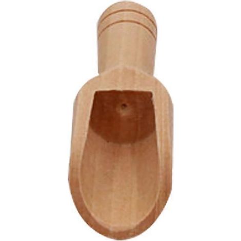 Cuillère doseuse en bois naturel pour café, thé, sucre, sel et poudre, ustensile de cuisine (1/4)