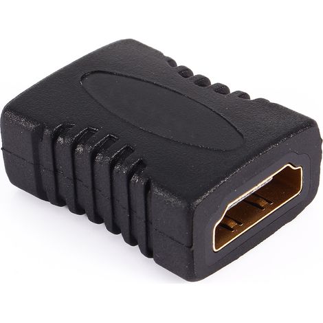 Adaptateur de câble d'extension audio HDMI femelle-femelle HD pour téléviseur HD 1080p (1/5)