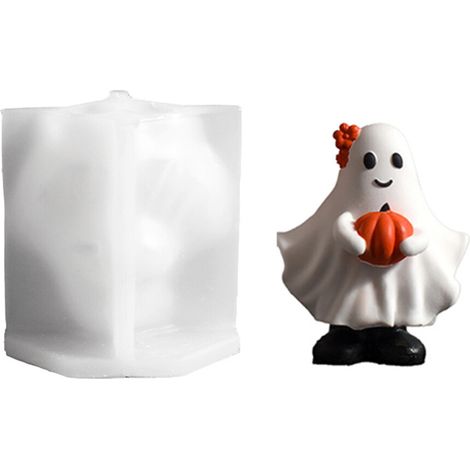 Juego de moldes de silicona para sujetar una calabaza