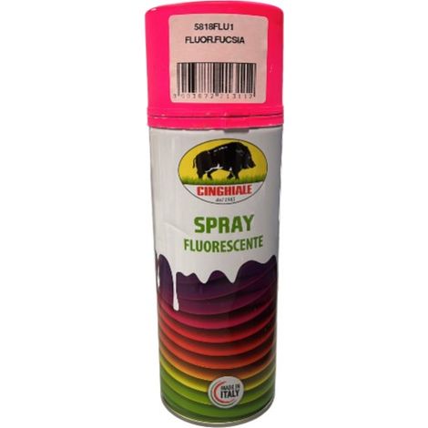 CINGHIALE - SMALTO SPRAY SPECIFICO 400MLFUCSIA FLUORESCENTE