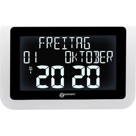 [GEBRAUCHT] B-Ware Geemarc Viso15 Funkuhr Funkwecker Wecker Funk Ecker Funk Uhr