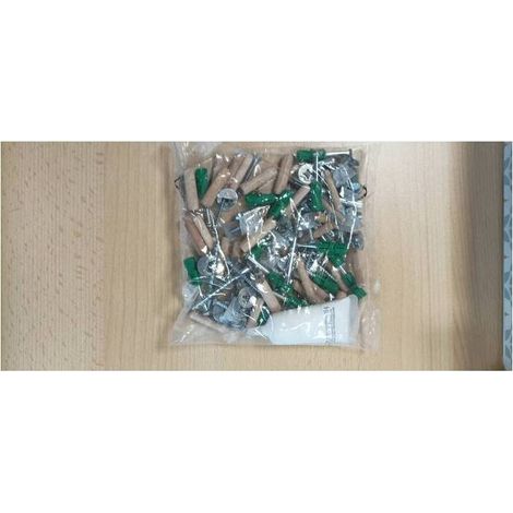 R ACCESSORI MONTAGGIO X ARMADIO MULTIUSO C/SPECCHIO 1C+6R CM.72X37X195 B/CO CEMENTO