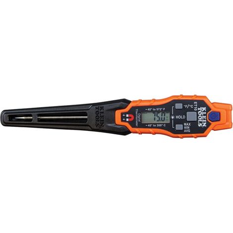 Klein Tools Thermomètre de poche -40 à 300 °C sonde en acier inoxydable (1/5)