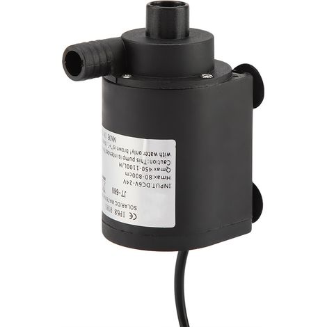 DC 6-24V Bürstenlose Solar-Tauchpumpe für Aquarien, Springbrunnen und Teiche (1/5)