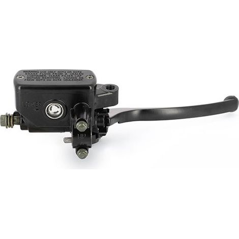 Maitre Cylindre de Frein Droit Fixation Ø22 - Piston Ø12.9 mm Livré avec Vis Ban (1/2)