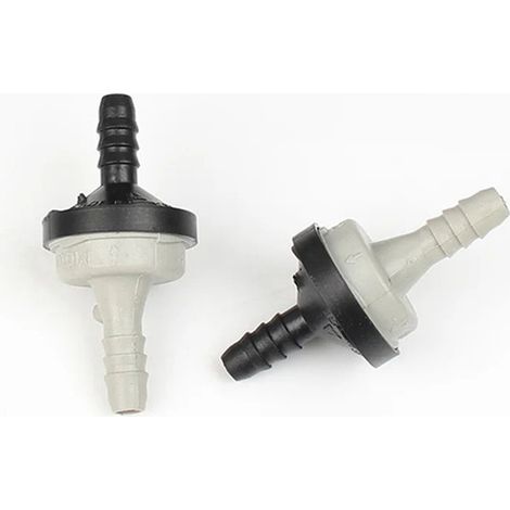 10 Farben: Schwarz + Grau Material: Kunststoff Rückschlagventil für Vakuum-Luftpumpen, passend für Audi A4 T (1/5)