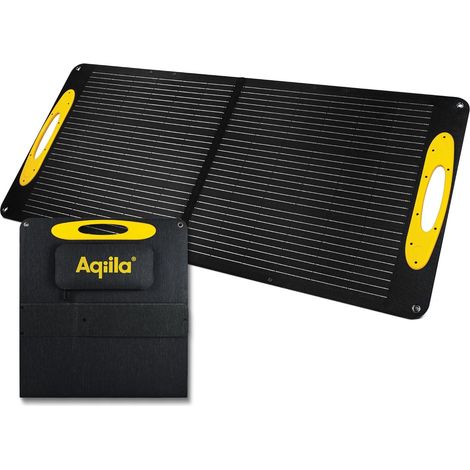 Panneau Solaire Pliable 100W - Réglable pour charge Rapide Aqiila (1/5)