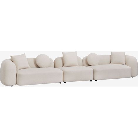 Sofá modular de 3 piezas en chenilla Coco SKLUM (1/5)
