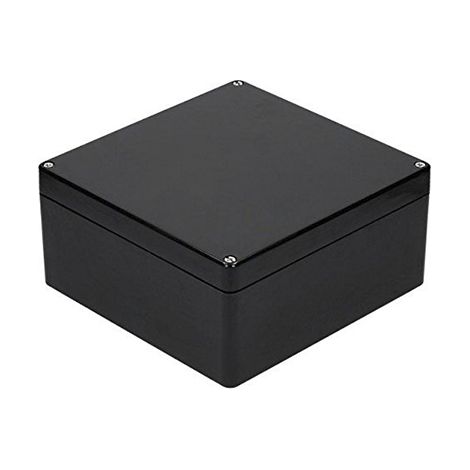 Boîtier RS PRO en PET, 400 x 250 x 120mm, Noir IP66 ( Prix pour 1 )