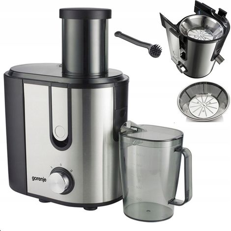 Extracteur de jus Gorenje JC900E noir 900 W 2 vitesses 1,5 l XXL