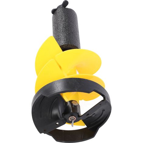 Mèche pour perceuse glace 8 pouces 50 cm alliage aluminium nylon avec adaptateur universel et flotteur (1/5)