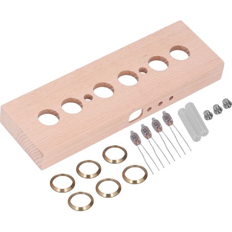 Horloge Tube Néon IN14 Kit DIY Pièces Détachées Accessoires Photoluminescent avec Bague Laiton (1/5)